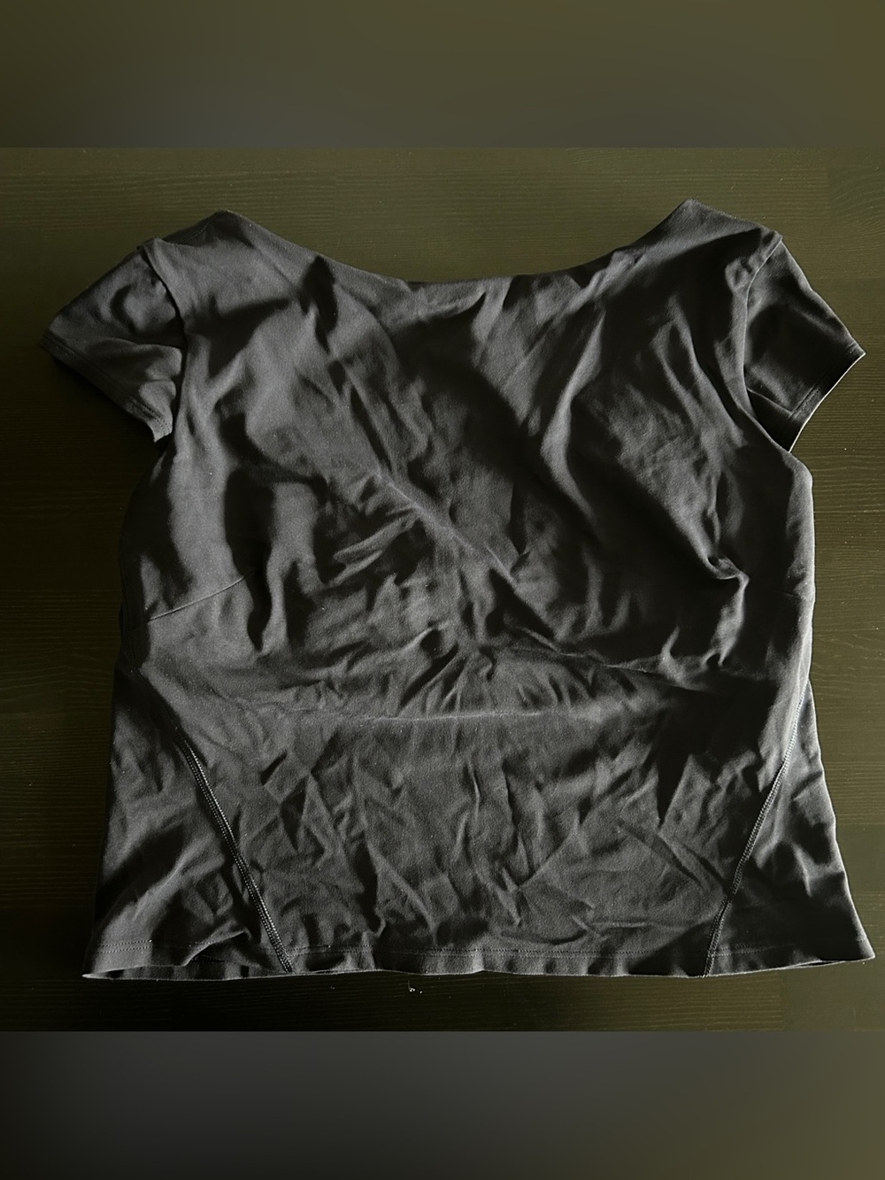 lululemon Align™ Scoop-Back Short-Sleeve Shirt B–D Cups -- Nightmouth (size 12) - Picture 1 of 7
